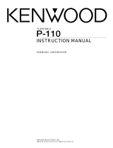 Kenwood KD 1500 User manual