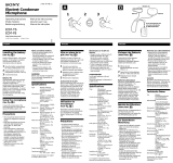 Sony ECM-F8 Owner's manual