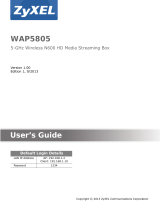 ZyXEL Communications WAP5805 User manual
