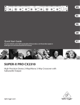 Behringer SUPER-X PRO CX2310 User manual