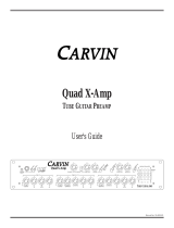 CARVIN Quad X-Amp User manual