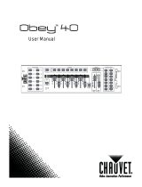 Chauvet Obey 40 User manual