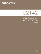 Gigabyte U2142 User manual