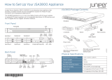 Juniper JSA3800 Quick Start