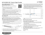Juniper QFX5200-32C Quick start guide