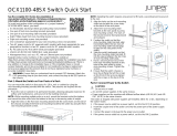 Juniper OCX1100-48SX Quick start guide