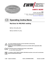 EWM WEGA DRIVE 41L Operating Instructions Manual