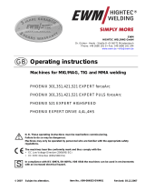 EWM PHOENIX 351 EXPERT forceArc Operating Instructions Manual