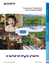 Sony NEX-VG900E Owner's manual