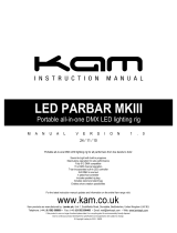 Kam LED PARBAR MKIII User manual