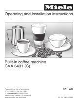 Miele CVA 6431 Operating instructions