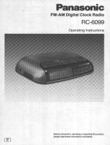 Panasonic RC 6099 Owner's manual