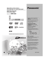 Panasonic DMRE65 Operating instructions