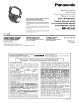 Panasonic RP-HC150 Operating instructions