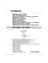 Hitachi WH14DSL User manual