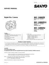 Sanyo IDC-1000ZEX iDshot User manual