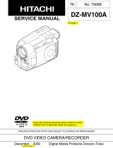 Hitachi DZMV100A User manual