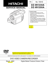 Hitachi DZ-MV200A - Camcorder User manual