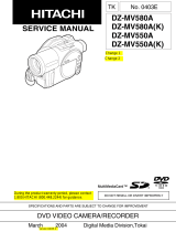 Hitachi DZ-MV550A - Camcorder User manual