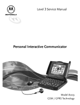 Motorola A009 User manual