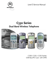 Motorola C332 Series User manual