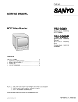 Sanyo VM-6609 User manual