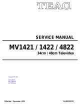 TEAC MV4822 User manual