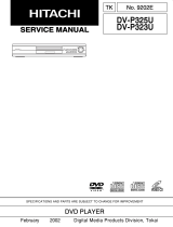 Hitachi DV-P323U User manual