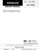 Hitachi DV-P745U User manual