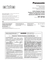 Panasonic RPSP48 Operating instructions