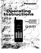Panasonic G350 Owner's manual