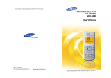 Samsung SCH-N380 User manual