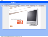 Philips 200S4SS/00 User manual