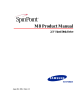 Samsung M8 User manual