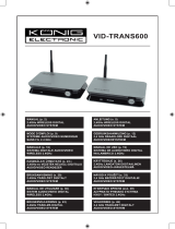 Konig Electronic VID-TRANS600 Owner's manual