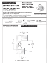 American Standard Shower Systems User manual