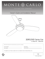 Monte Carlo Fan Company 3DIR52XXD Series Installation guide