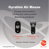 Gyration Air Mouse Elite GYM5600NA User manual