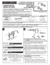 American Standard 7573.140.002 Installation guide