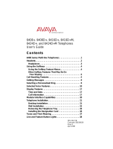 Avaya 6416D+ User manual