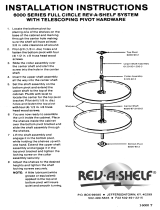 Rev-A-Shelf 4WP18-45-KIT Installation guide