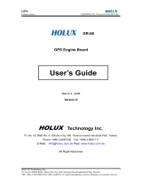 Holux GR-86 User manual