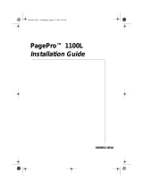 Minolta PagePro 1100L Installation guide
