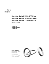 3com Baseline Switch 2250-SFP Plus User manual