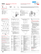 Lenovo ThinkStation S30 Safety, Warranty, And Setup Manual