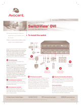 Avocent SwitchView DVI Quick Installation Manual