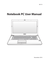 Asus G73SW-A2 User manual