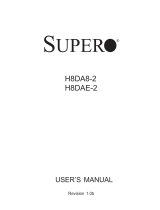 Supermicro Supero H8DAE-2 User manual