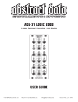 Abstract Data ADE-31 Logic boss User manual