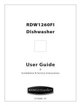 Rangemaster 12 Place Dishwasher User guide